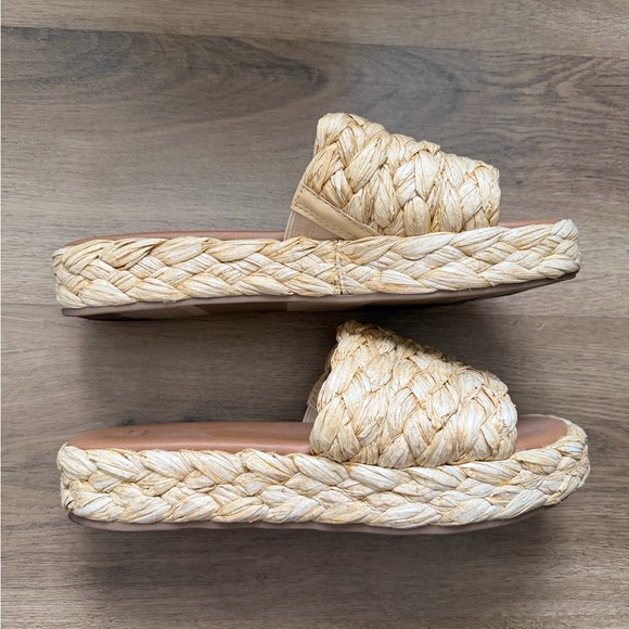 a new day Raffia Platform Sandals (Size 8.5) - Picture 5 of 5